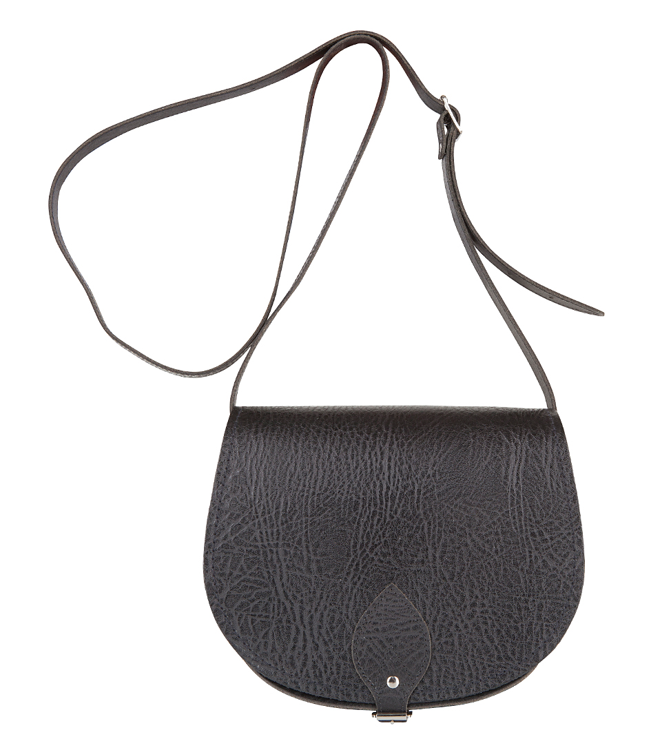 Saddle Bag Executive black Zatchels The Little Green Bag